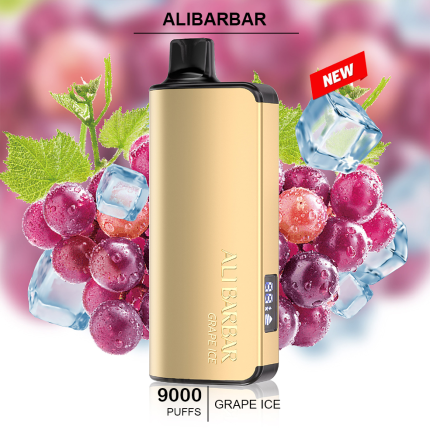 ALIBARBAR INGOT GRAPE ICE 9000 PUFFS
